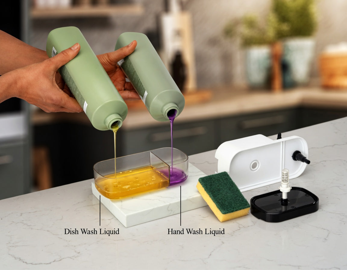 2 IN 1 Smart Press Soap Pump
